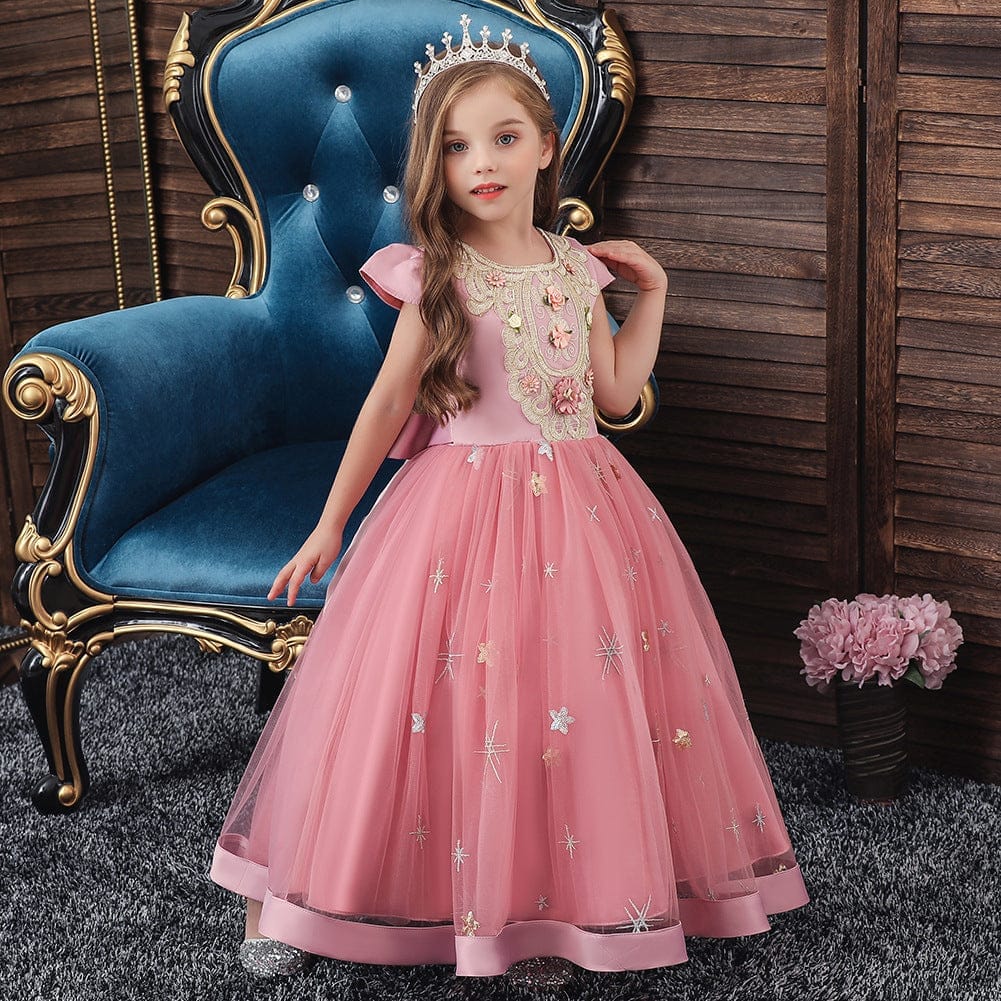 Girls Host Catwalk Long Princess Dress BENNYS 