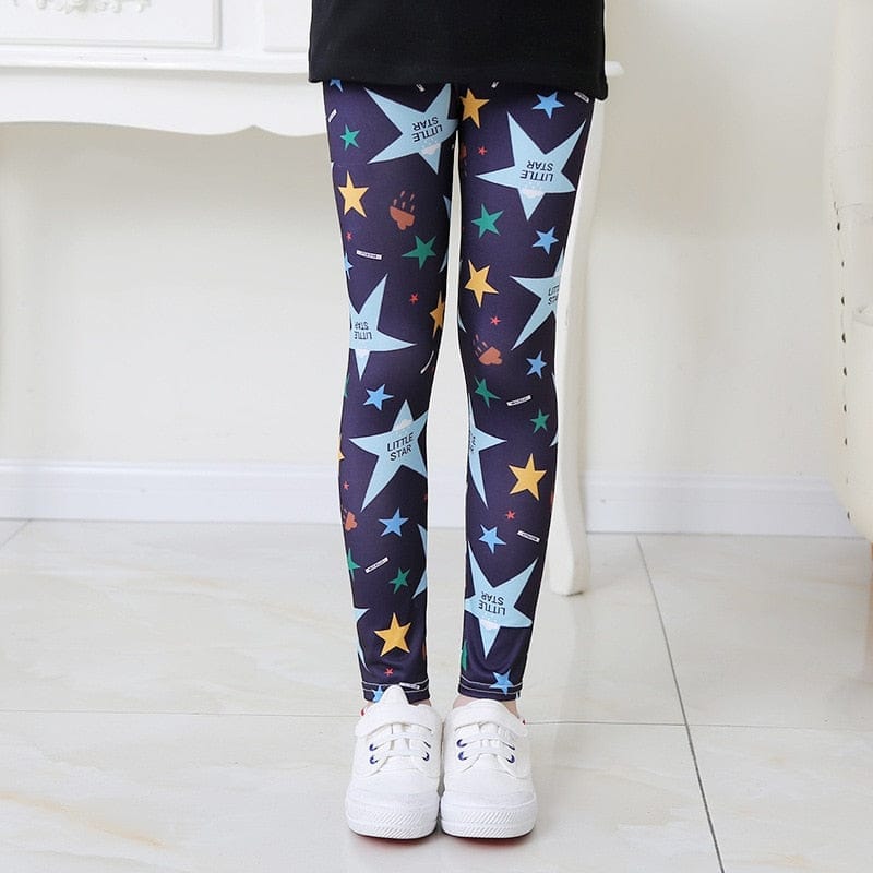 Teen Girl Galaxy Print Leggings