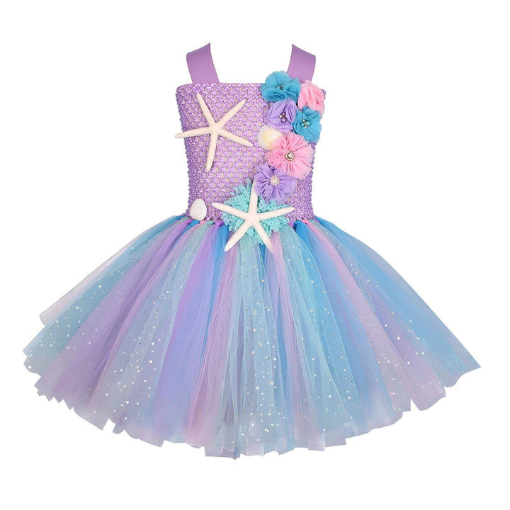 Girls Pastel Ariel Mermaid Tutu Dress BENNYS 