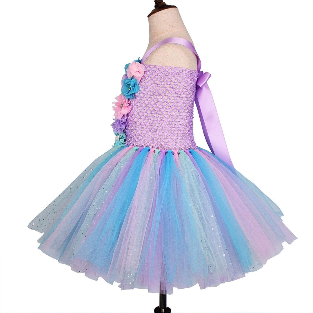 Girls Pastel Ariel Mermaid Tutu Dress BENNYS 