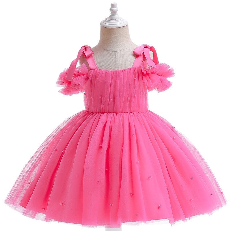 Girls' Princess Dress With Flying Sleeves And Waist BENNYS 