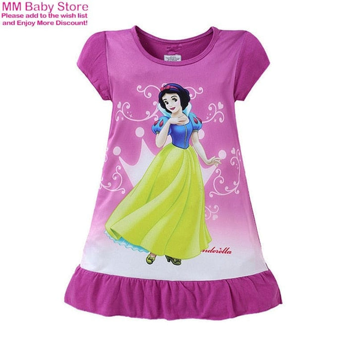 Girls Princess Nightdress Clothes Cartoon Pajamas BENNYS 