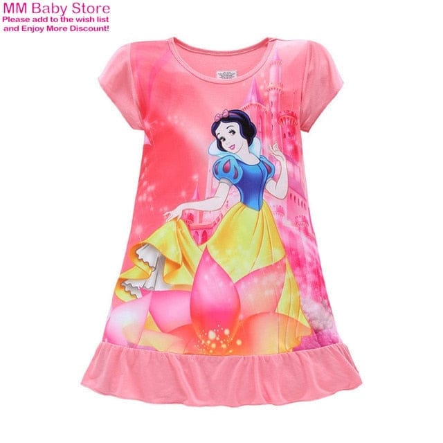 Girls Princess Nightdress Clothes Cartoon Pajamas BENNYS 