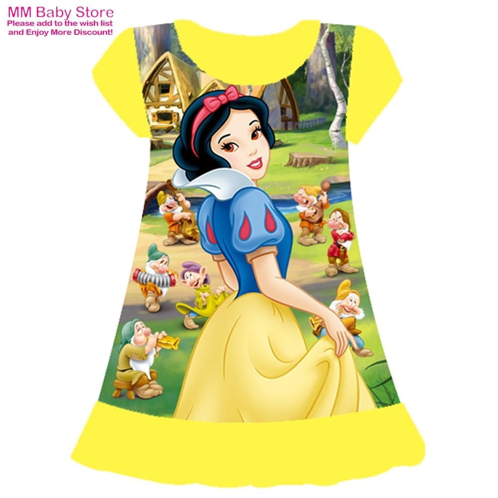 Girls Princess Nightdress Clothes Cartoon Pajamas BENNYS 