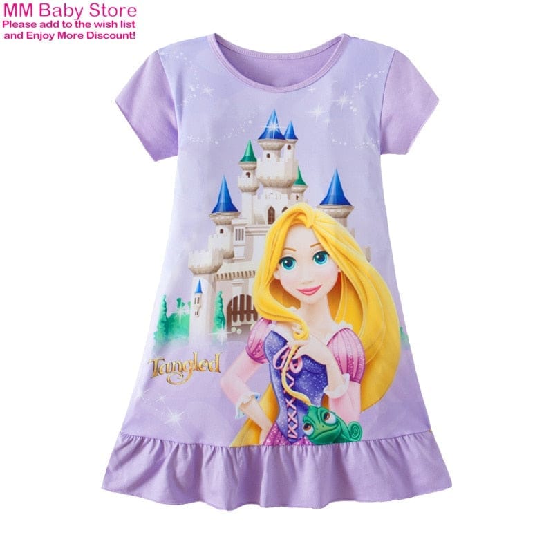 Girls Princess Nightdress Clothes Cartoon Pajamas BENNYS 