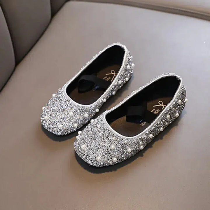 Girls Princess Shoes Glitter Kids Shoes