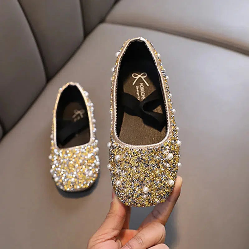 Girls Princess Shoes Glitter Kids Shoes