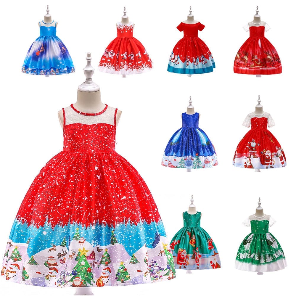 Girls print dress princess dress BENNYS 