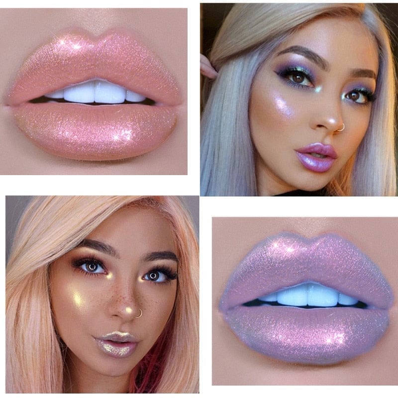 Glitter Liquid Lipstick Lip Plumper Gloss Crystal Glow Lipsticks BENNYS 