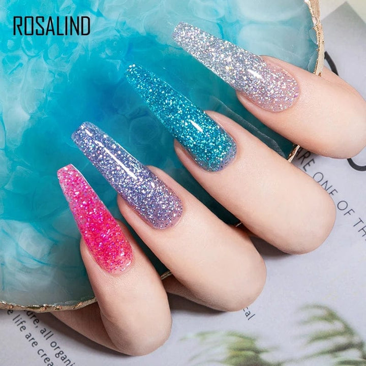 Glitter Poly Nail Gel Extension 15ml Gel Polish All For Manicure Poly Builder Gel Semi Permanent Soak Off Nail Art BENNYS 