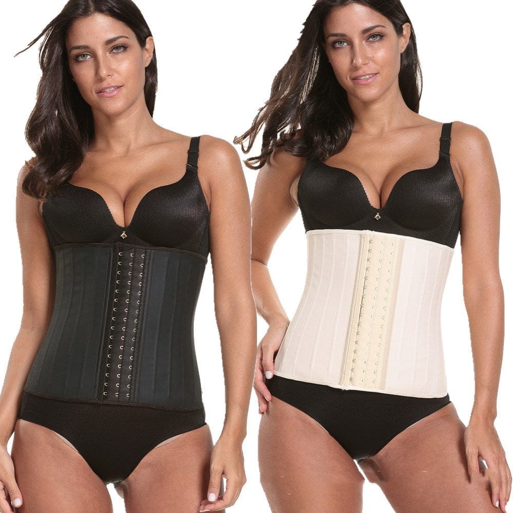 Glossy Rubber Latex Waist Corset For Women BENNYS 