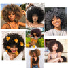 Glue-less afro kinky curly synthetic hair BENNYS 