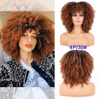 Glue-less afro kinky curly synthetic hair BENNYS 