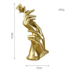 Gold Resin Statue for Decoration Home Decor Statues BENNYS 