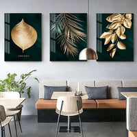 Gold leaf canvas wall painting BENNYS 