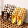 Gradient Slippers Plush Winter Shoes Women House Bedroom Slippers BENNYS 