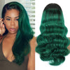 Green Remy Hair 13x4 Lace Body Wave Human Hair Wigs 150% BENNYS 