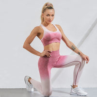 Gym Set Women Seamless Yoga Set Sport Wear BENNYS 