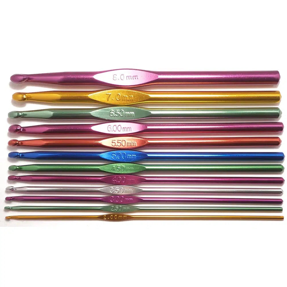 Crochet Hook Set Handle Knitting Needles