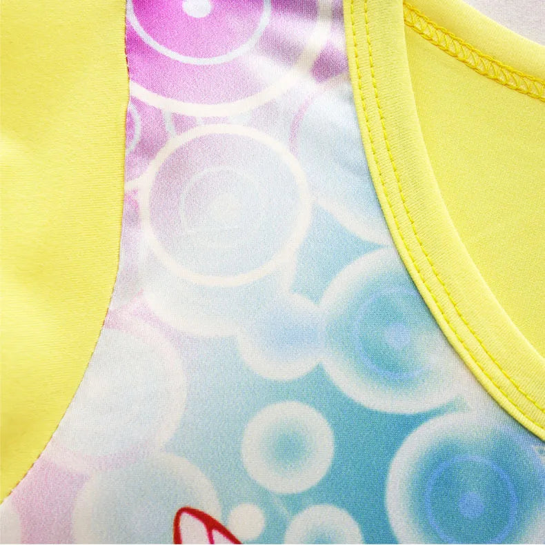 Cartoon Mia and Me Children's Nightdress Unicorn Girl's Clothing