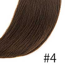 Natural Human Hair Extensions Yaki Straight Peruvian Remy Hair 100 Strands-hair-Bennys Beauty World