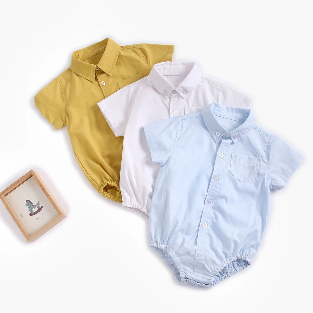 Sanlutoz Cotton Baby Boys Bodysuits Fashion Newborn Clothes
