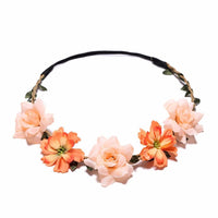 Silk Cloth Flower Headband-Hat-Bennys Beauty World