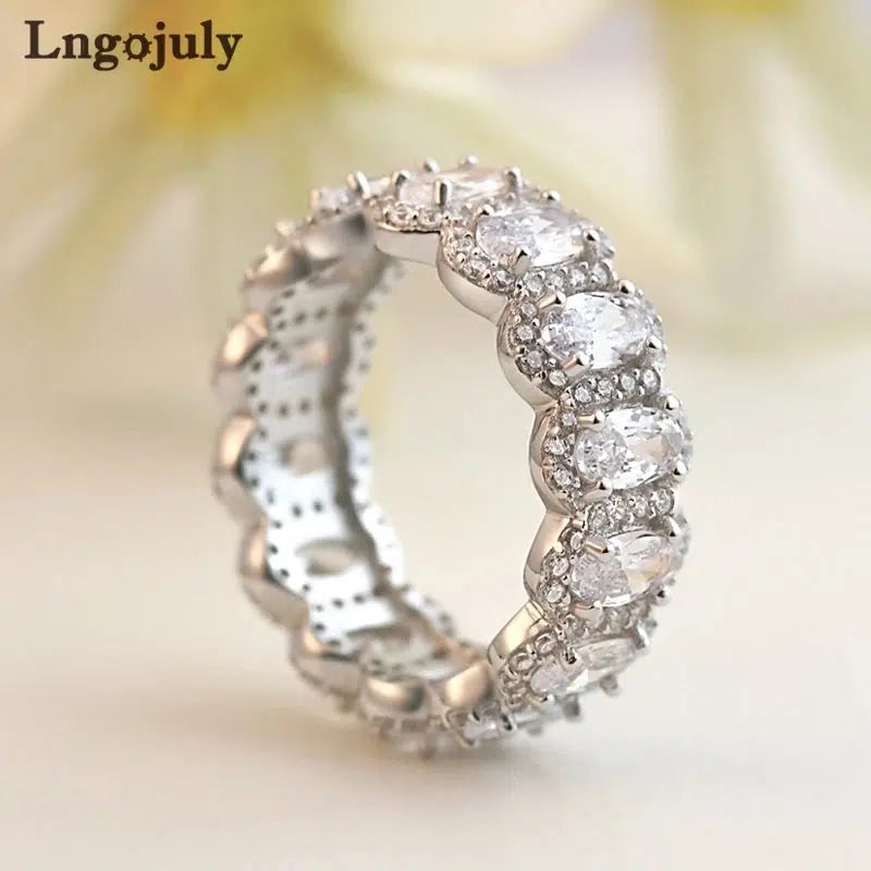 925 Sterling Silver Ring Fashion Silver Jewelry Accessories For Women