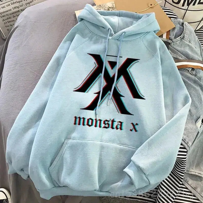 Women's Sweatshirt Fall Hoodied Streetwear