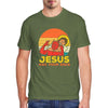 Men's Jesus Has Your Back Retro Christian Men TShirt-shirt-Bennys Beauty World