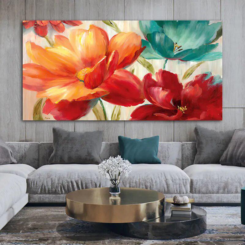 Colorful Flower Posters And Prints-Painting-Arlik interiors