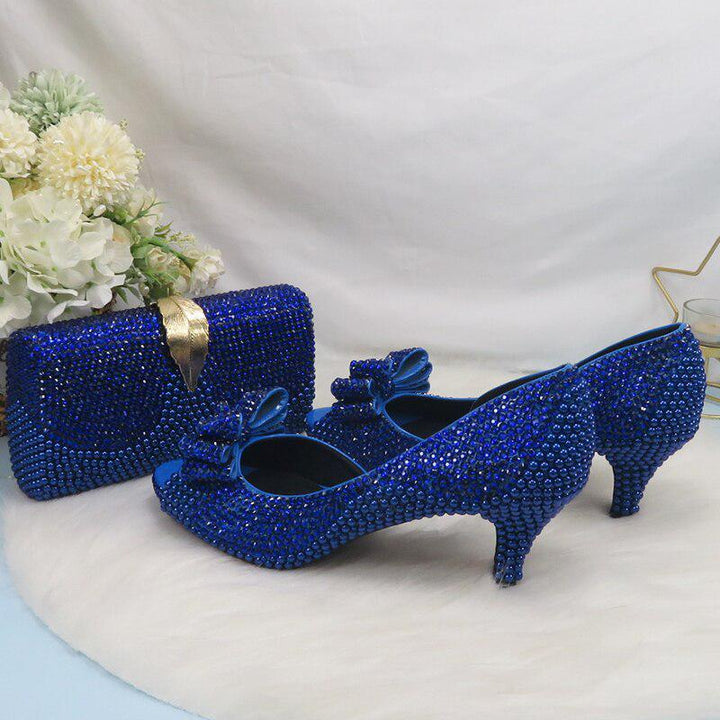 Women's Wedding Shoes With Matching Bags-Bag-Bennys Beauty World