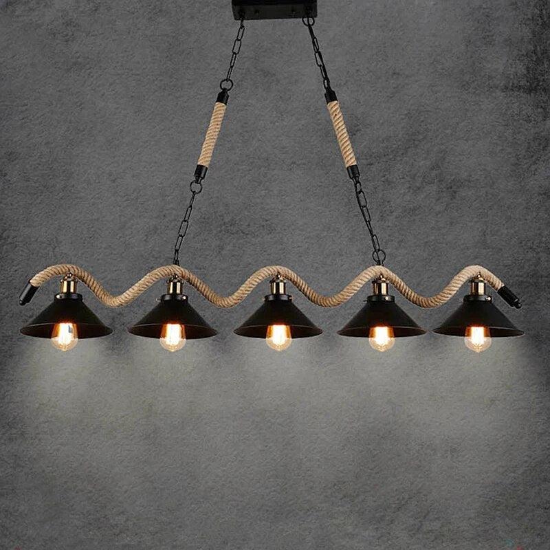 Rustic pendant lights Indoor Lamp-Light Fixtures-Arlik interiors