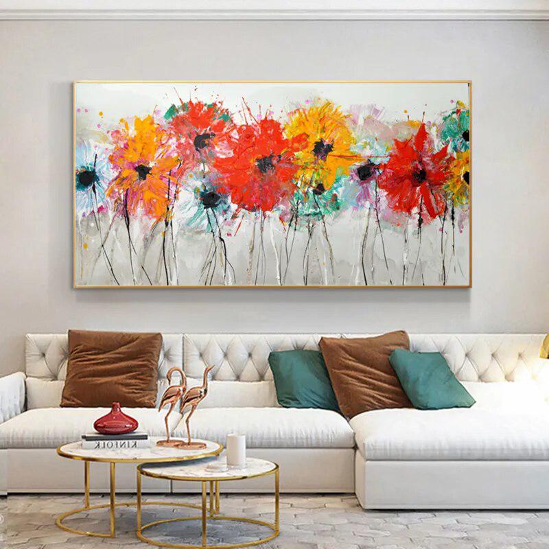 Colorful Flower Posters And Prints-Painting-Arlik interiors