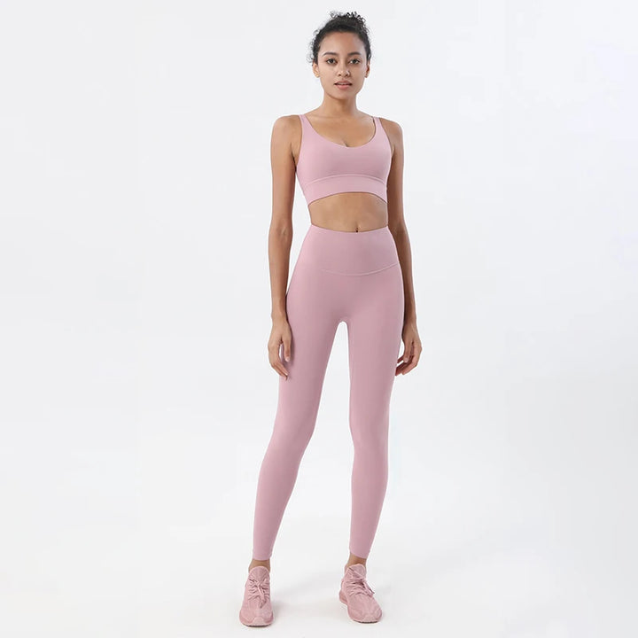 SOISOU Nylon Tracksuits Women's Yoga Set Sports Suit