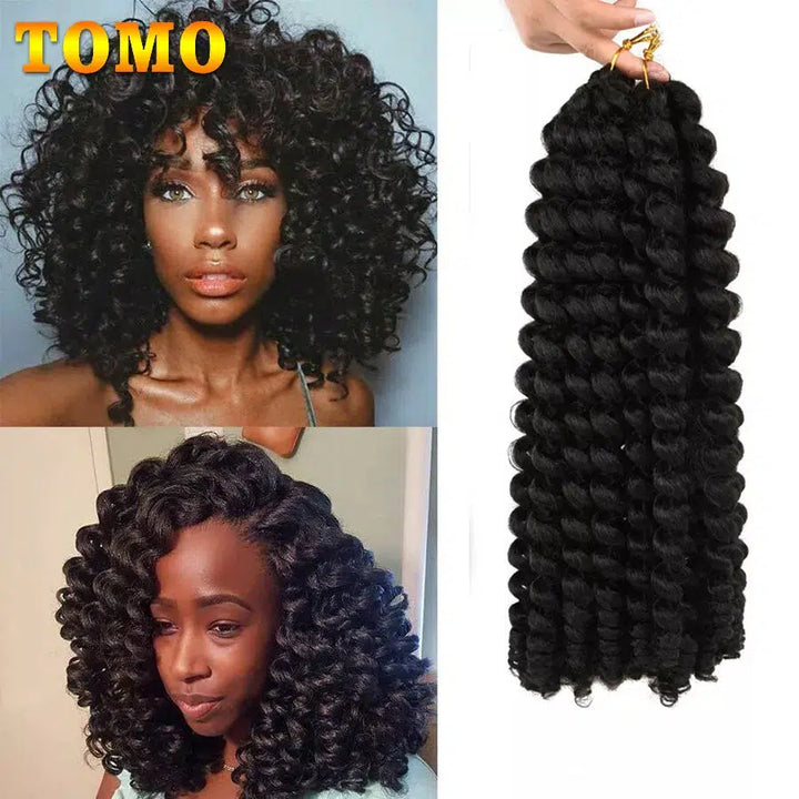 Curly Crochet Braids 8 And 12 Inches-Bennys Beauty World