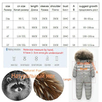 Winter Snowsuit Kids Jacket Outdoor Infant Jumpsuit-Jacket-Bennys Beauty World