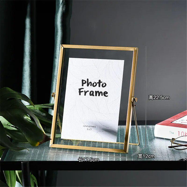 Nordic Gold Black Metal Painting Picture Poster Frame DIY Wall Photo Cube Frame Poster Creative Family Decorative Frame-Arlik interiors