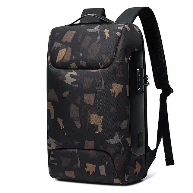 Theft Proof Backpack WaterProof Business Shoulder Bags For Men-bag-Bennys Beauty World
