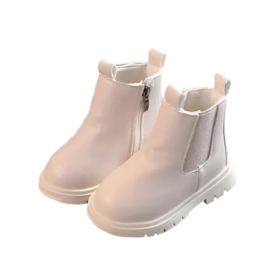 Girls Leather Boots for Winter Anti-Slip Boot with Foot Warmer-Shoes-Bennys Beauty World