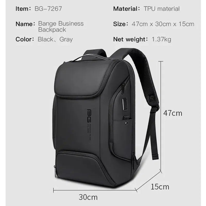 Laptop Backpacks Multifunctional with Water Proof Business Backpack-backpack-Bennys Beauty World