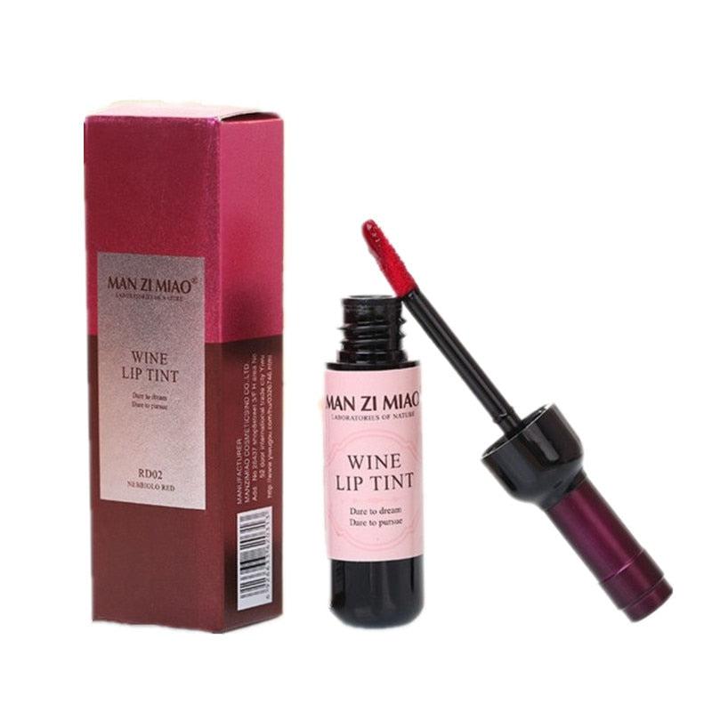 Red Wine Lip Tint Makeup Liquid Lipstick-Lipstick-Bennys Beauty World