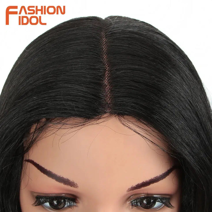 Deep Wave Wigs Synthetic Lace Front Wigs-Wig-Bennys Beauty World