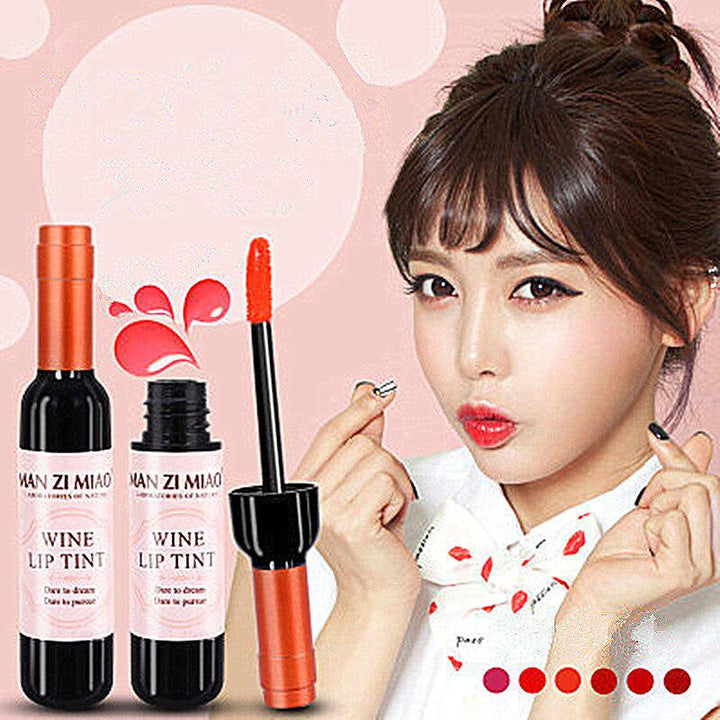 Red Wine Lip Tint Makeup Liquid Lipstick-Lipstick-Bennys Beauty World