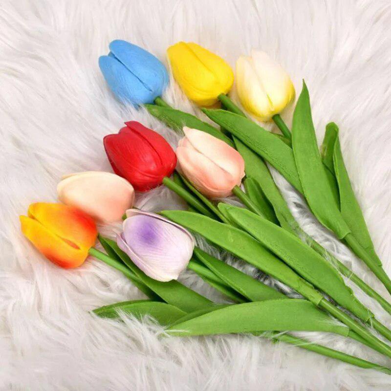 5pcs Artificial Tulip Flowers-Flowers-Arlik interiors