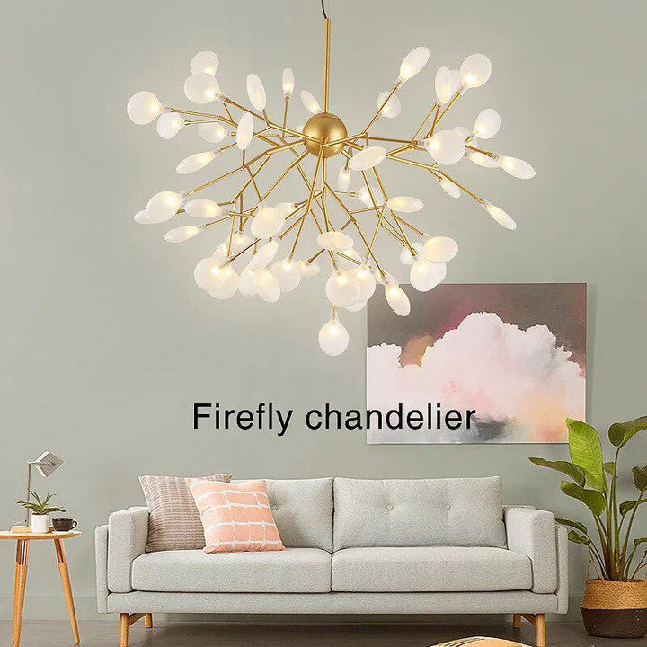 Modern LED firefly Chandelier Light-Light Fixtures-Arlik interiors