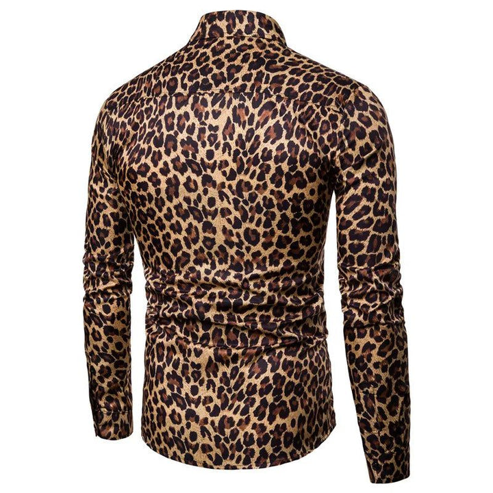 Men's Print High Quality Long Sleeve Shirt