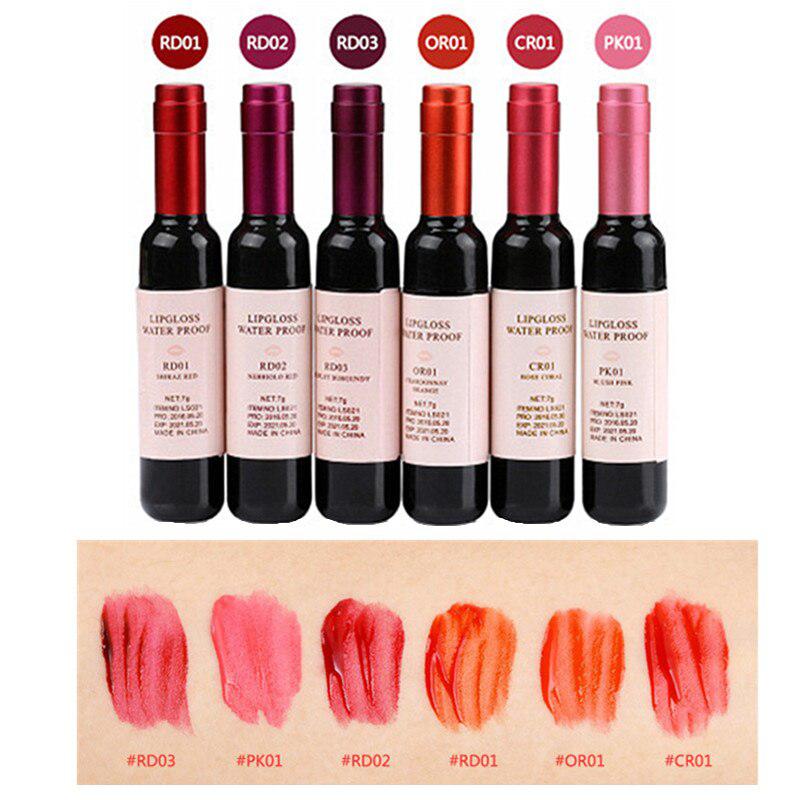 Red Wine Lip Tint Makeup Liquid Lipstick-Lipstick-Bennys Beauty World