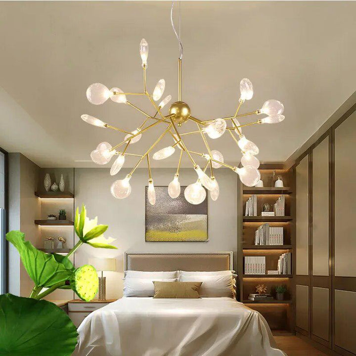 Modern LED firefly Chandelier Light-Light Fixtures-Arlik interiors