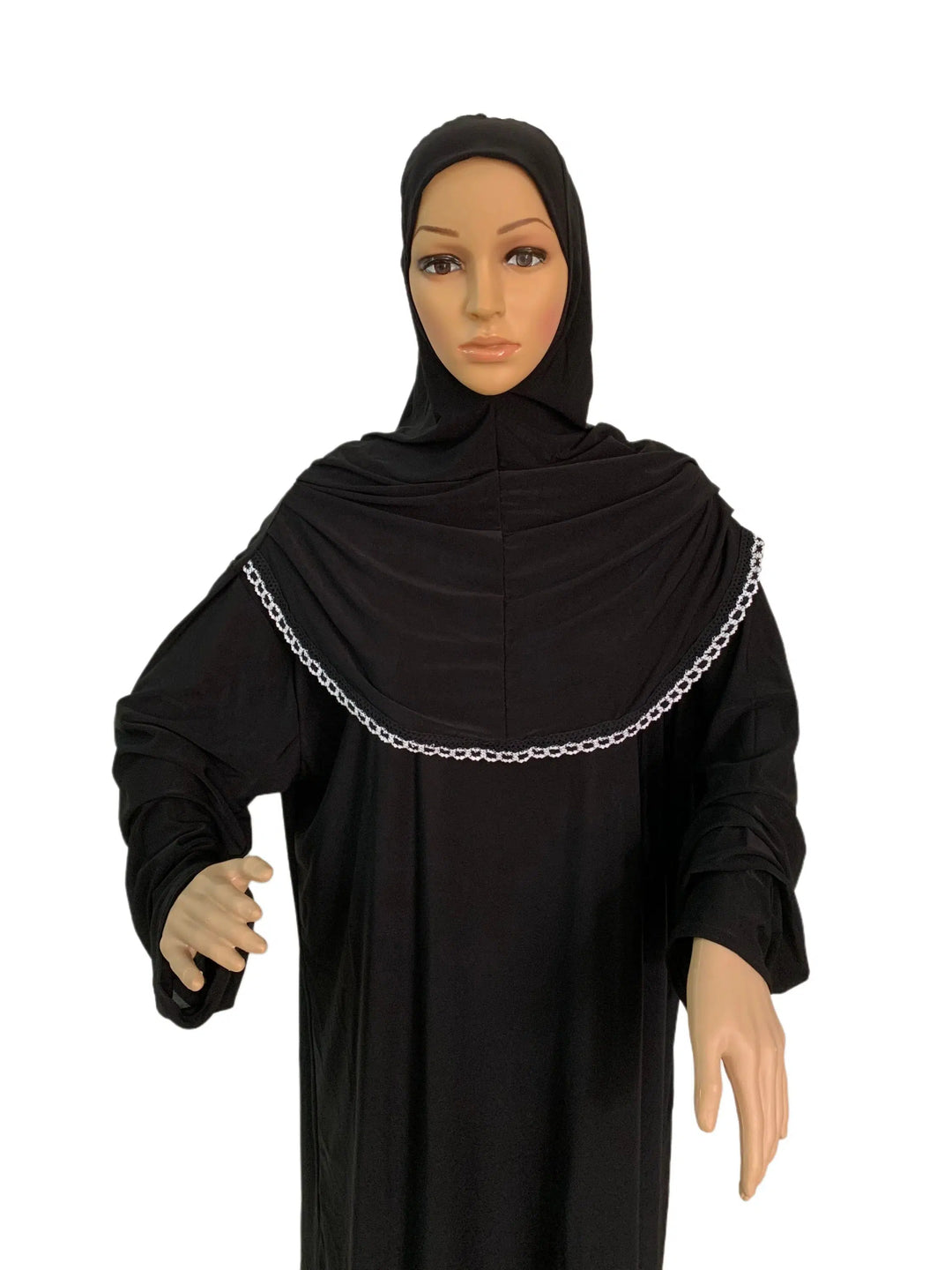 Muslim Dress With Attached Hijab